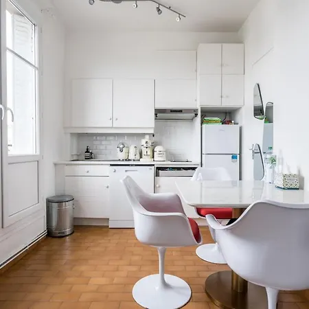 Appartement Le Nid Parisien - Chic - Vue Tour Eiffel