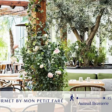 Le Nid Parisien - Chic - Vue Tour Eiffel Appartement