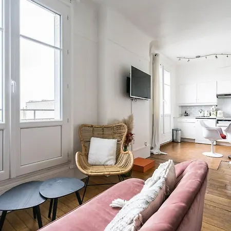 Lejlighed Le Nid Parisien - Chic - Vue Tour Eiffel *