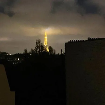 アパート Le Nid Parisien - Chic - Vue Tour Eiffel